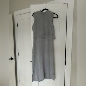 Grey Ripe Brand Maternity Nursing Dress in M 🤰🏻
